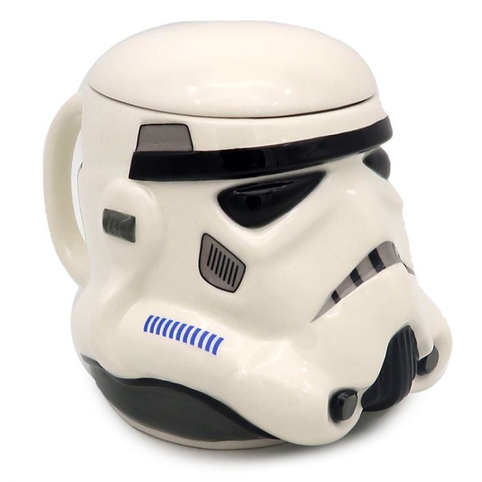 Caneca De Cer Mica Forma De Capacete Stormtrooper