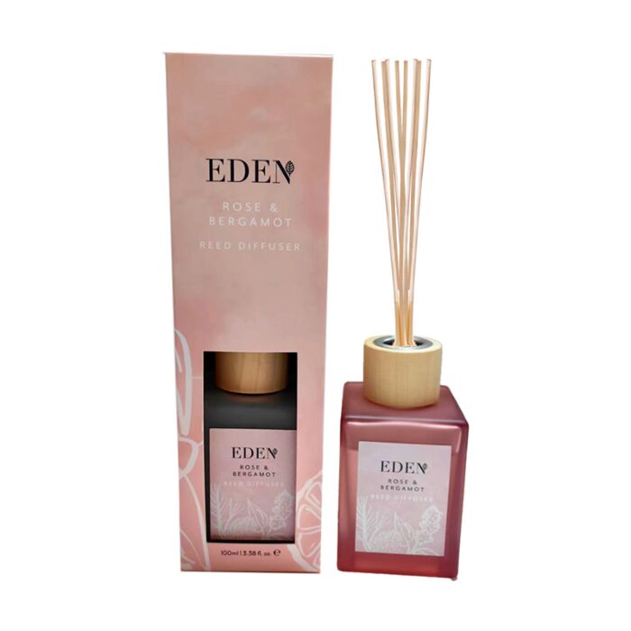 Difusor de fragrância Mikado 100ml Rosa do Éden e Bergamota 