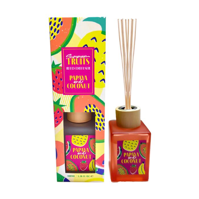 Difusor de fragrância Mikado 100ml Frutos de verão Papaia e coco