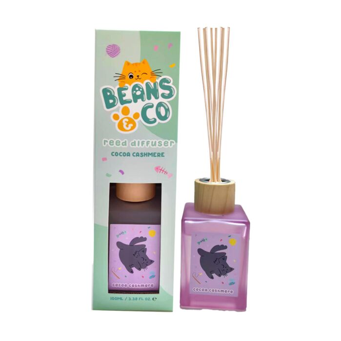 Difusor de fragrância Mikado 100ml Beans & Co Cacau Caxemira