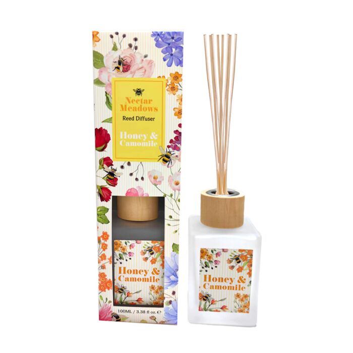 Difusor de fragrância Mikado 100ml Prados de Néctar Mel e camomila