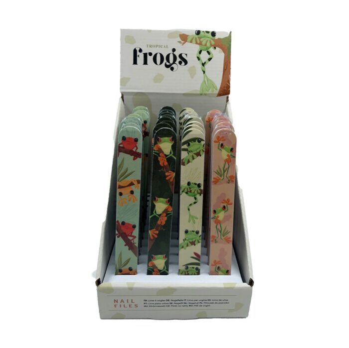 Lima de unhas Rãs tropicais