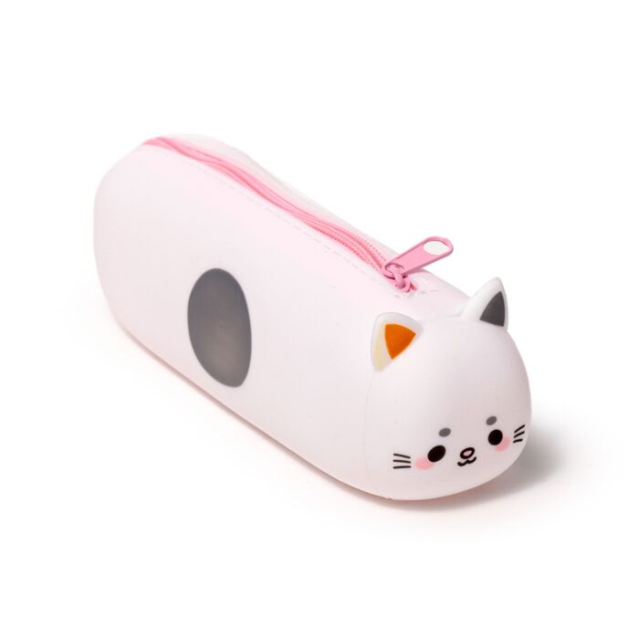 Estojo de silicone para lápis Gato Adoramals