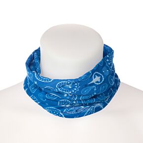 Lenço Bandana para o pescoço - Padrão Azul