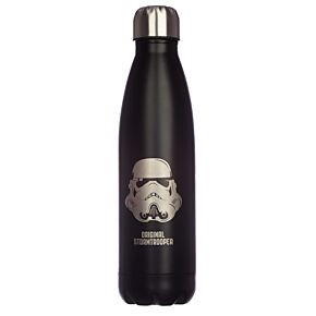 Garrafa térmica aço inox quente e frio 500ml The Original Stormtrooper preto