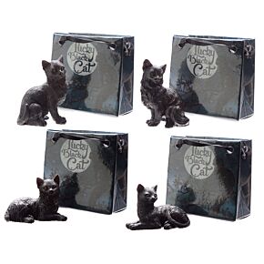 Saco Mini para Presentes - Gato Preto da Sorte