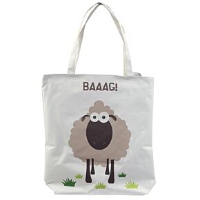 Bolsa de Algodão BAAAG Sheep com fecho