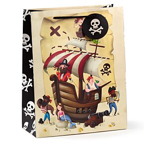 Saco para Presentes Pirata Jolly Rogers Grande