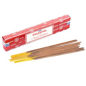 12 Varas de Incenso Satea Celestial Nag Champa