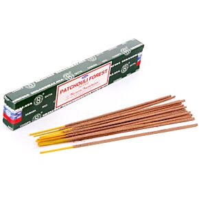 Satya Patchouli Forest Nag Champa 12 Incense Sticks