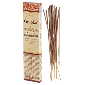 Paus de Incenso Goloka Masala - Chandan Sandalwood