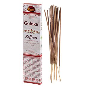 Paus de Incenso Goloka Masala - Açafrão