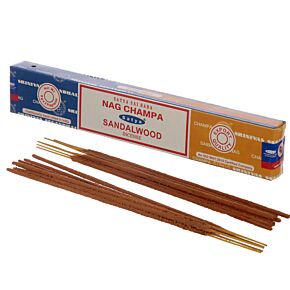 01331 Paus de Incenso Satya Nag Champa - Sândalo