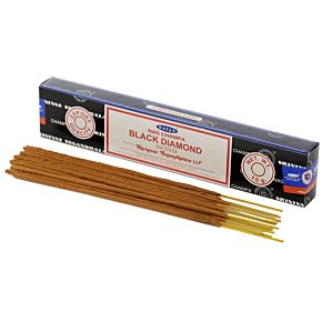 01346 Nag Champa Satya - Diamante Negro- Sticks de Incenso