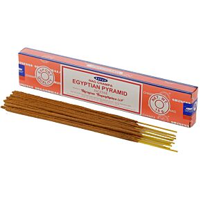 01351 Nag Champa Satya - Pirâmide do Egipto - Sticks de Incenso