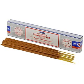 01363 Nag Champa Satya - Espírito Prateado - Sticks de Incenso