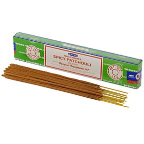 01364 Nag Champa Satya - Patchouli Picante - Sticks de Incenso