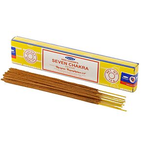 01412 Nag Champa Satya - VFM Sete Chakras - Sticks de Incenso