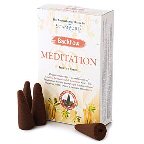 37462 Cones de Incenso Refluxo Stamford - Meditação