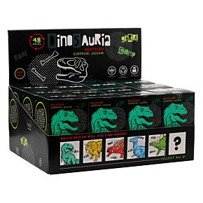 Surpresa Dinosauria - Puzzle para Crianças com 48 Peças 