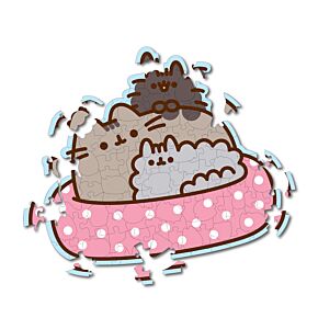 Puzzle com 130 peças forma Pusheen Foodie