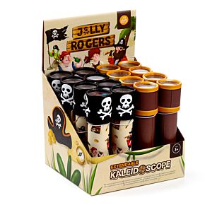 Caleidoscópio Piratas Jolly Rogers 