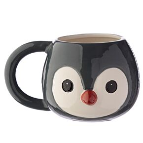 Caneca de Cerâmica - Pinguim Cabeça