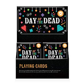 Cartas de jogo Dia dos Mortos