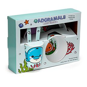 Set de 5 peças RPET- Adoramals Vida Marinha