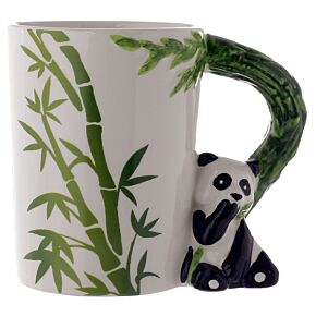 Caneca com Asa em forma de Urso Panda