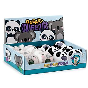 Criaturas Zoo para Espremer Queasy Squeezies – Panda e Coala