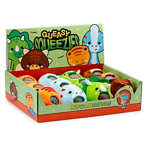 Animais de Espremer Queasy Squeezies - Dinossauro