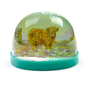 Jan Pashley Highland Coo - Globo de neve grande