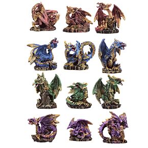 Figuras de Dragão de Cristal (Dark Legends)